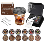 Electric Cocktail Smoker Kit Rechargeable One-Button